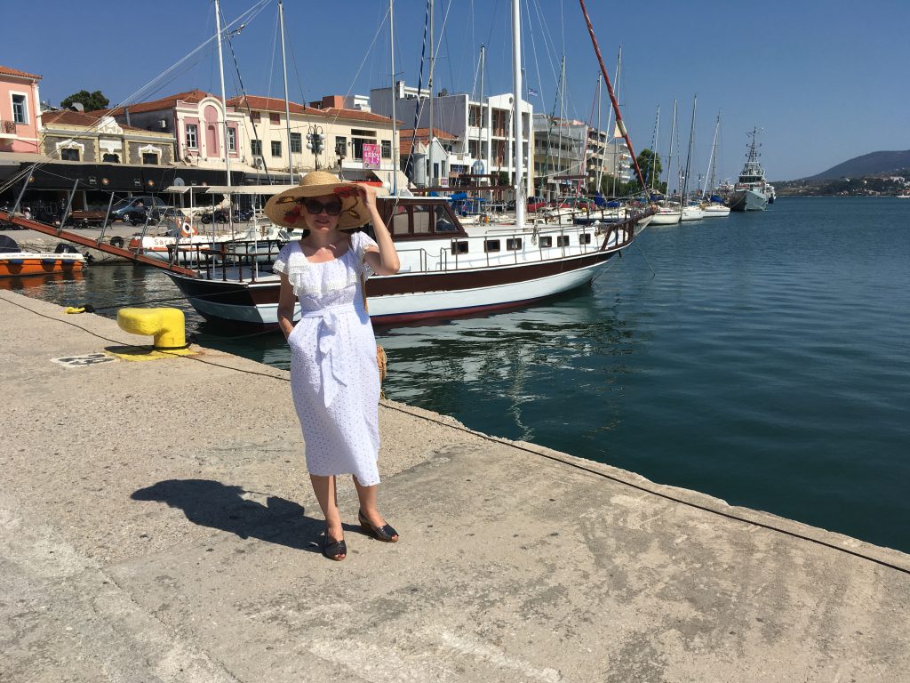 Plimbare prin portul din Mytilene