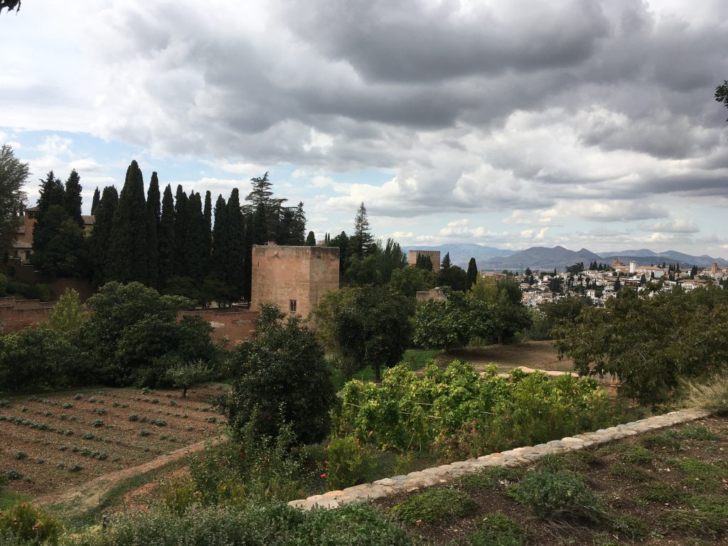 Complexul Alhambra, Granada, vedere panoramica