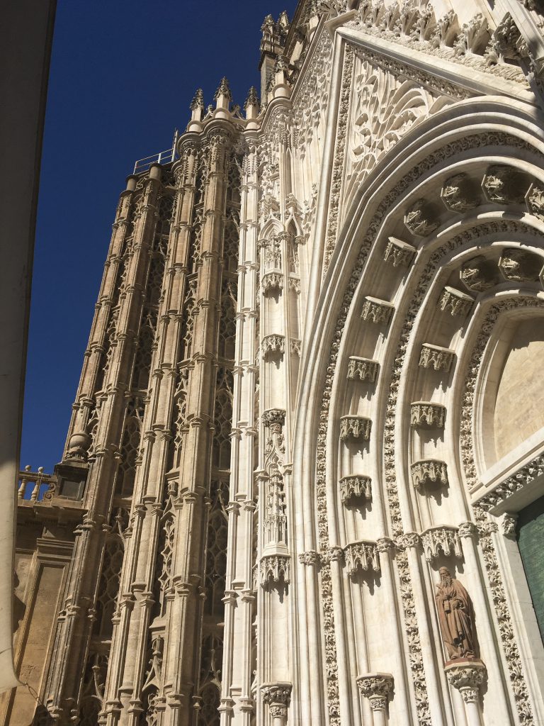 Catedrala din Sevilla - detaliu exterior