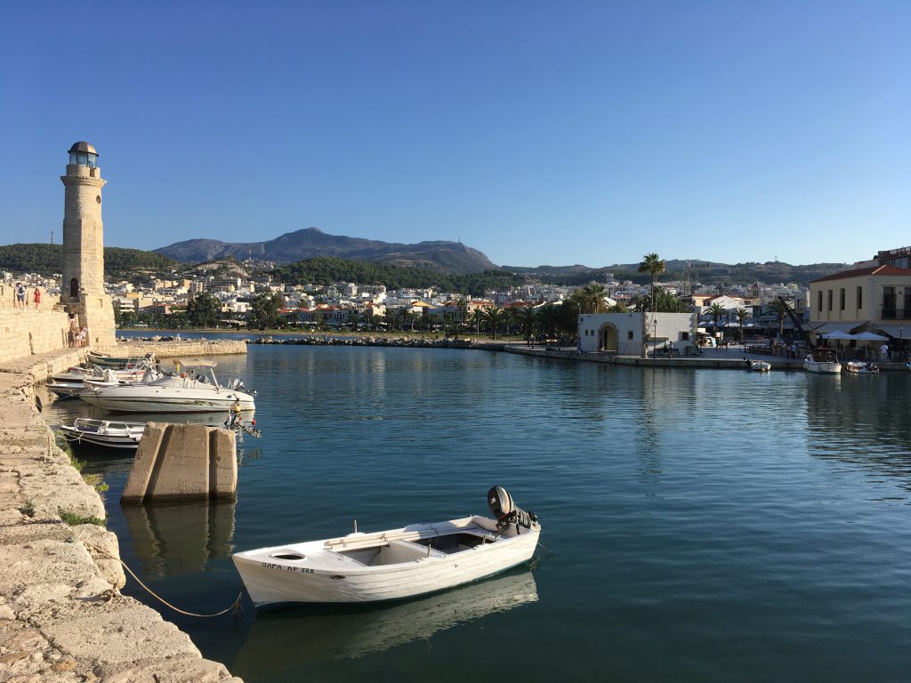 Partea veche a orasului Rethymnon