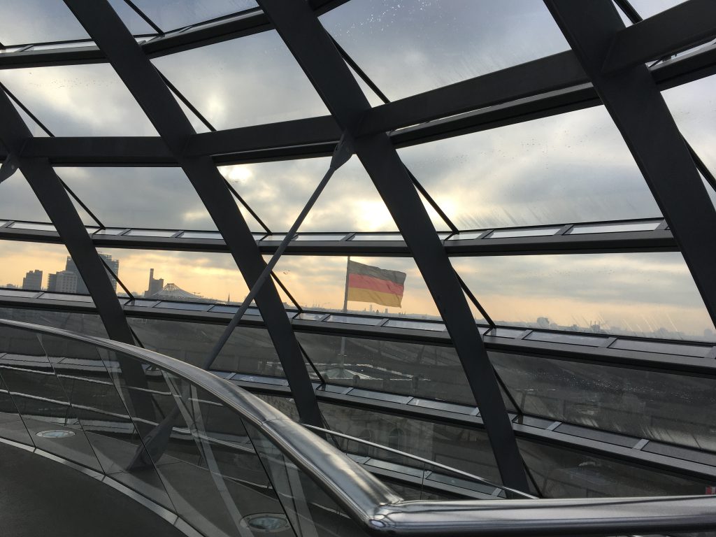 O alta imagine spectaculoasa din interiorul Bundestagului