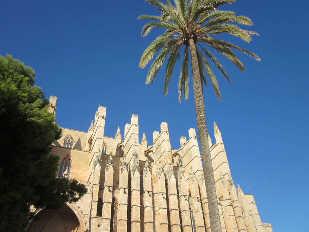 Catedrala gotica din Palma de Mallorca, numita si "La Seu"
