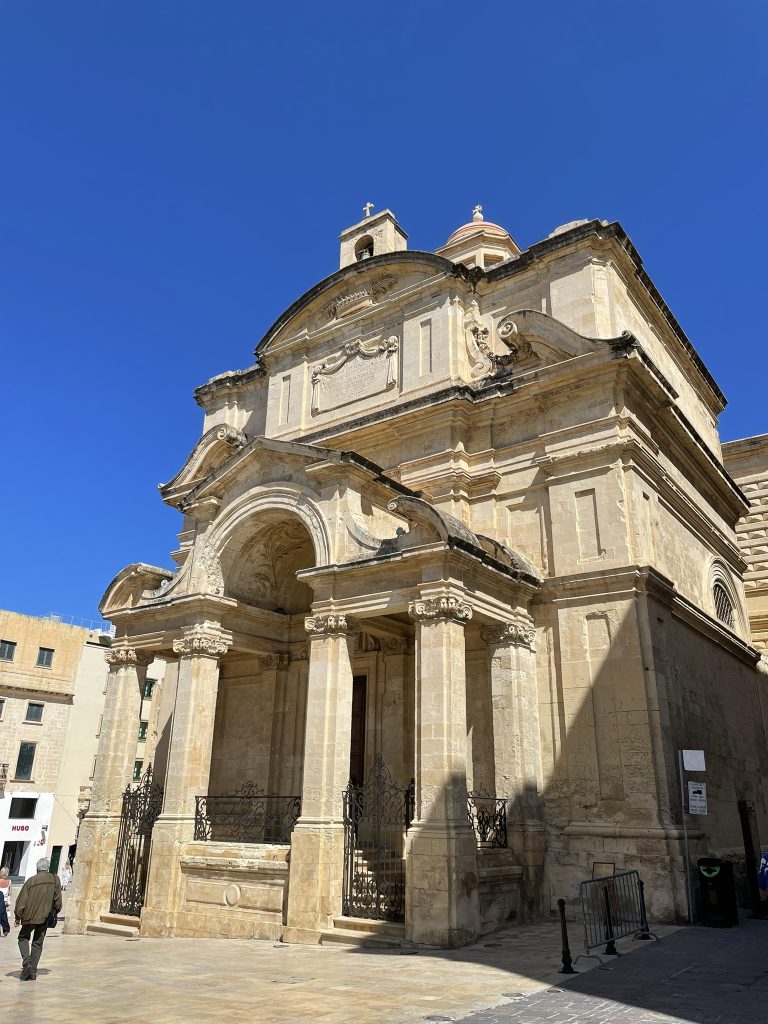 Biserica Sf, Ecaterina, La Valetta