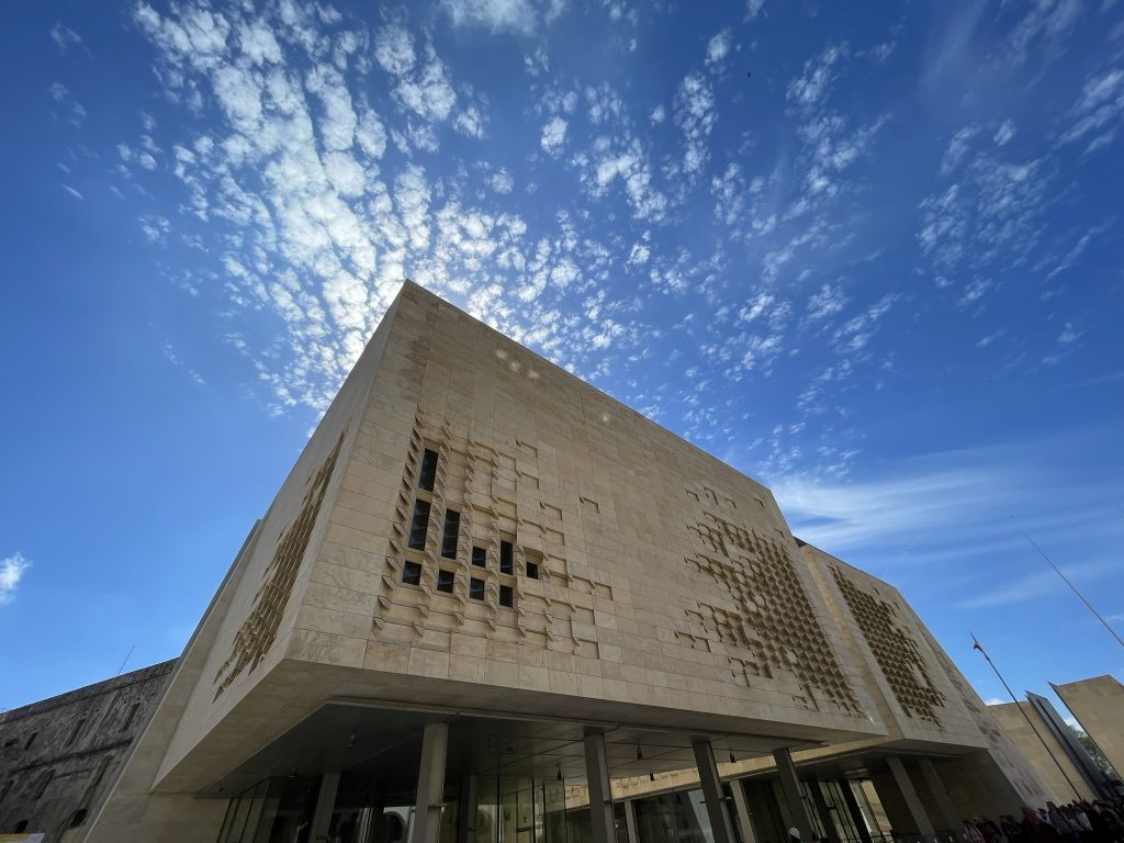 Noua cladire a Parlamentului maltez