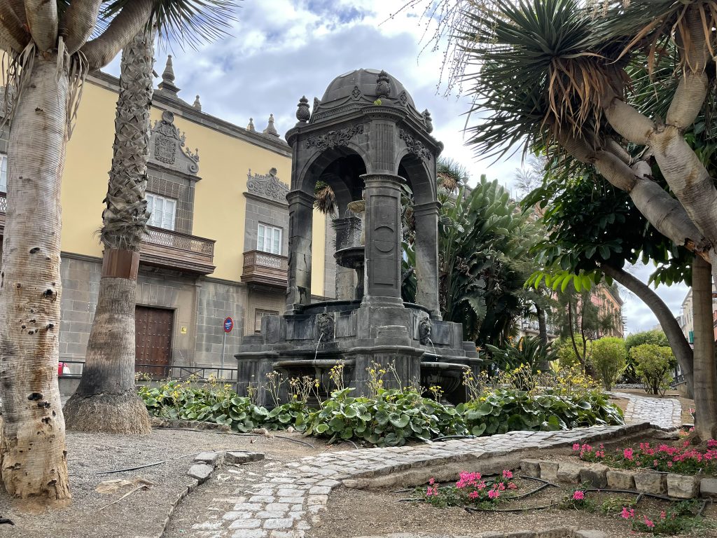 Fantana din Plaza del Espiritu Santo, Las Palmas