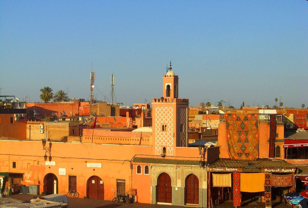 Imagine din orasul Marrakech