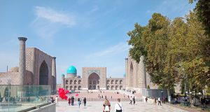 Piata Registan, Samarkand